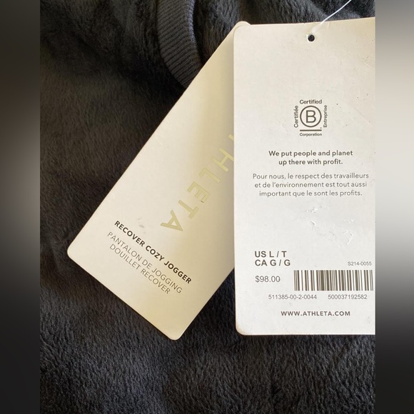 Athleta Cozy Karma Recover Jogger // Black #511385 - Picture 11 of 16